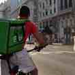 food delivery platform couriers in argentina aren’t happy, so they’re striking