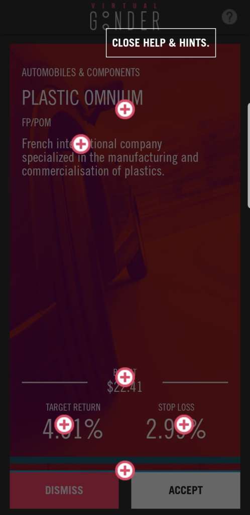 Goonder app example
